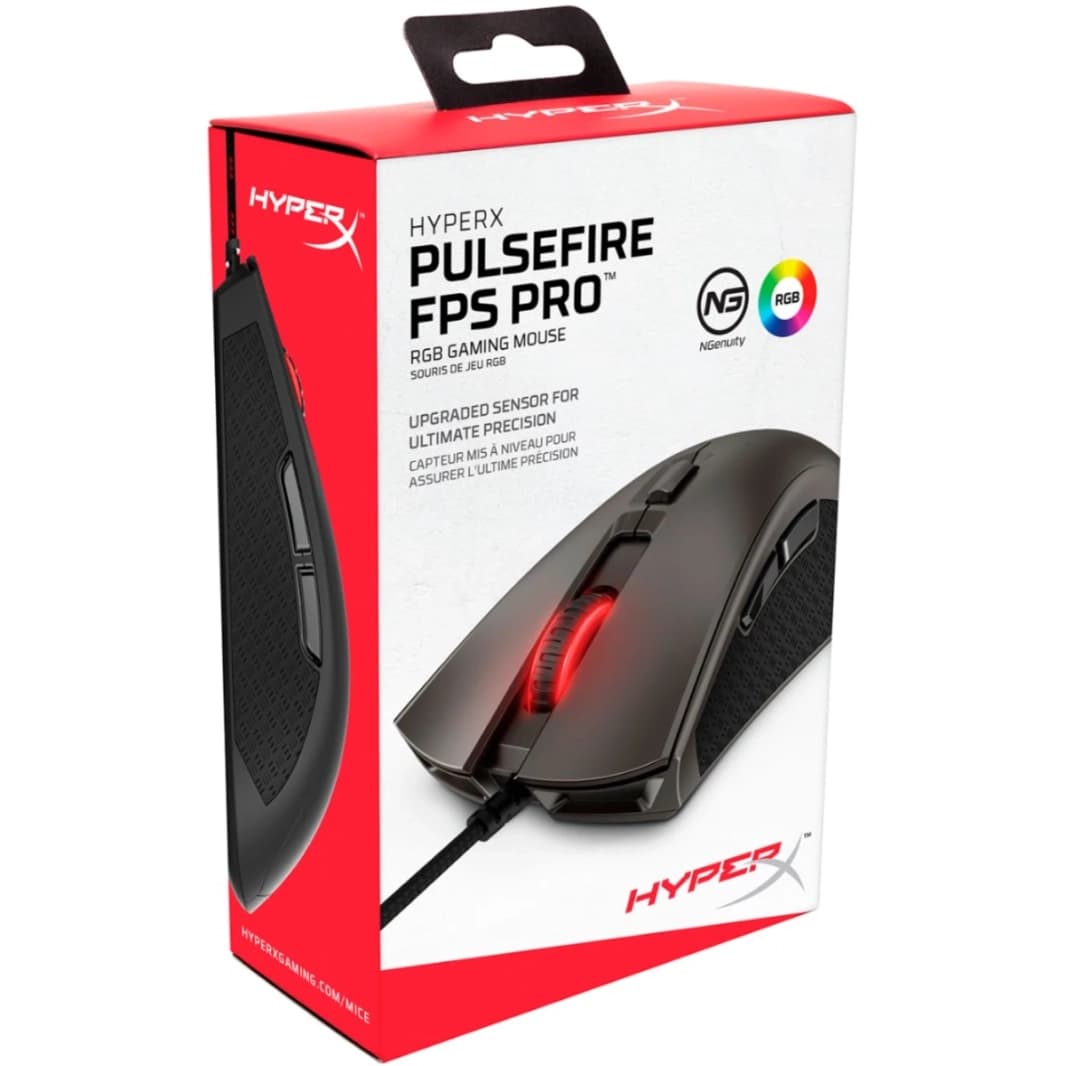 HP Hyperx Pulsefire FPS Pro Gaming Mouse (Gunmetal) USB