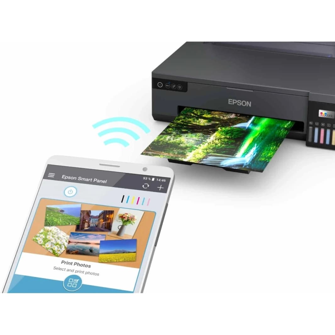 EPSON EcoTank L18050 Ink WIFI Printer 6 Color High-Quality & Low Cost A3+ Photo CD & ID Card printing