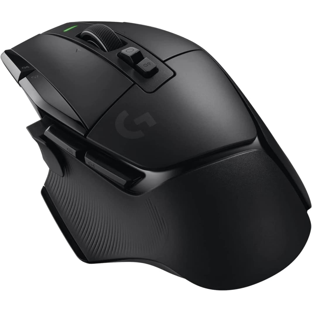 Logitech G502 x Lightspeed Wireless Lightforce Hybrid Optical -Mechanical Switches Hero 25K Sensor for MacOS & Windows - Black