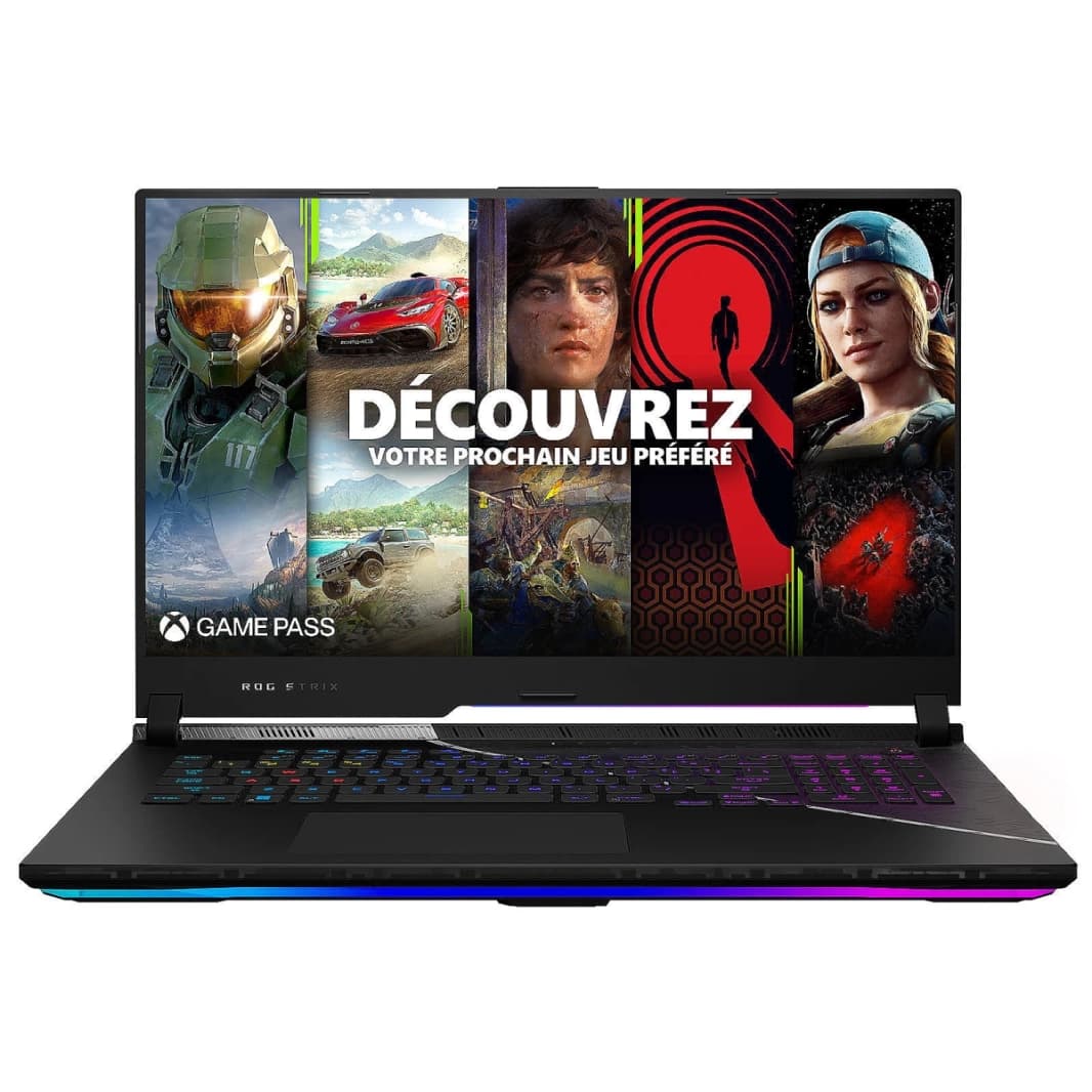 ASUS ROG Strix SCAR 17 X3D (2023) G733PYV NEW 7Gen AMD Ryzen™ 9 7945HX3D 16-Cores w/ RTX 4090 16GB DDR6 & 18" IPS 2.5K 240Hz Display - Black