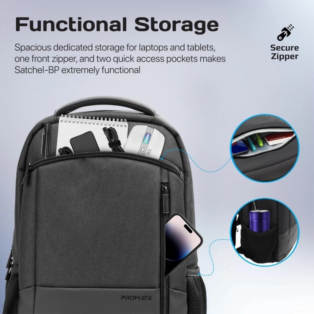 PROMATE SATCHEL TRAVEL LAPTOP BAPPACK PREPIUM SLEEK LINGWIGHT PROFENSANTANCE & SUMUTERSER