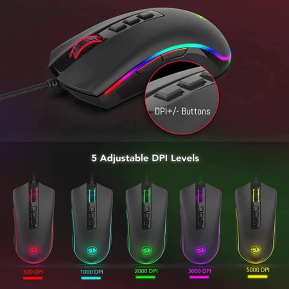 ماوس الألعاب Redragon M711 Cobra