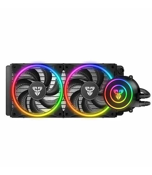 تبريد سائل لوحدة المعالجة المركزية FANTECH LC240 RGB (أسود)