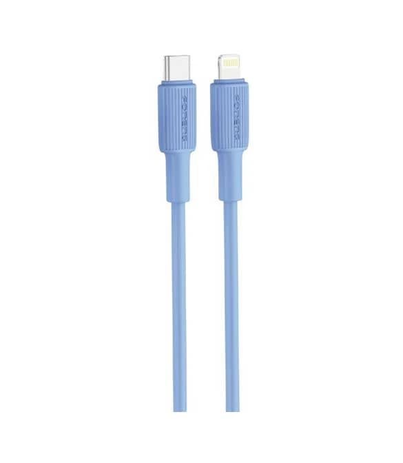 كابل سيليكون FONENG X100 من Type-C إلى Lightning بطول 1.2 متر (PD20W)