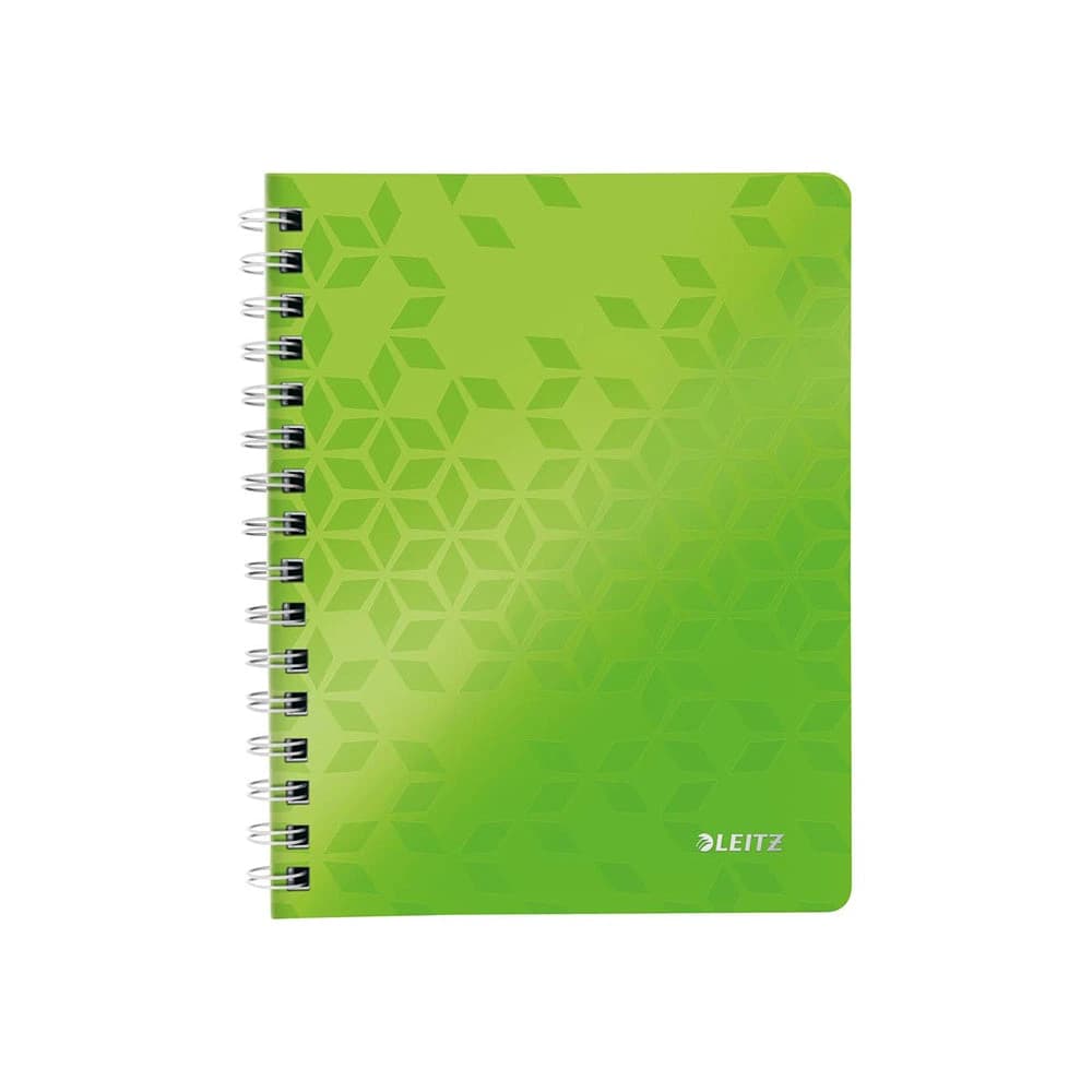 Leitz WOW A5 Spiral Notebook Lined 80 Sheets