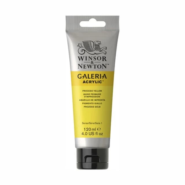 Winsor & Newton Acrylic Paint - 120ml - Process Yellow