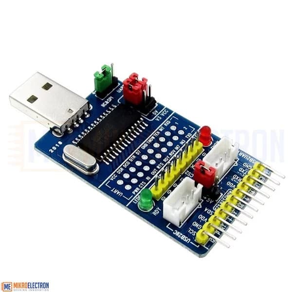 CH341A USB to SPI I2C IIC UART TTL ISP Serial Adapter Module EPP/MEM Converter For Serial Brush Debugging RS232 RS485