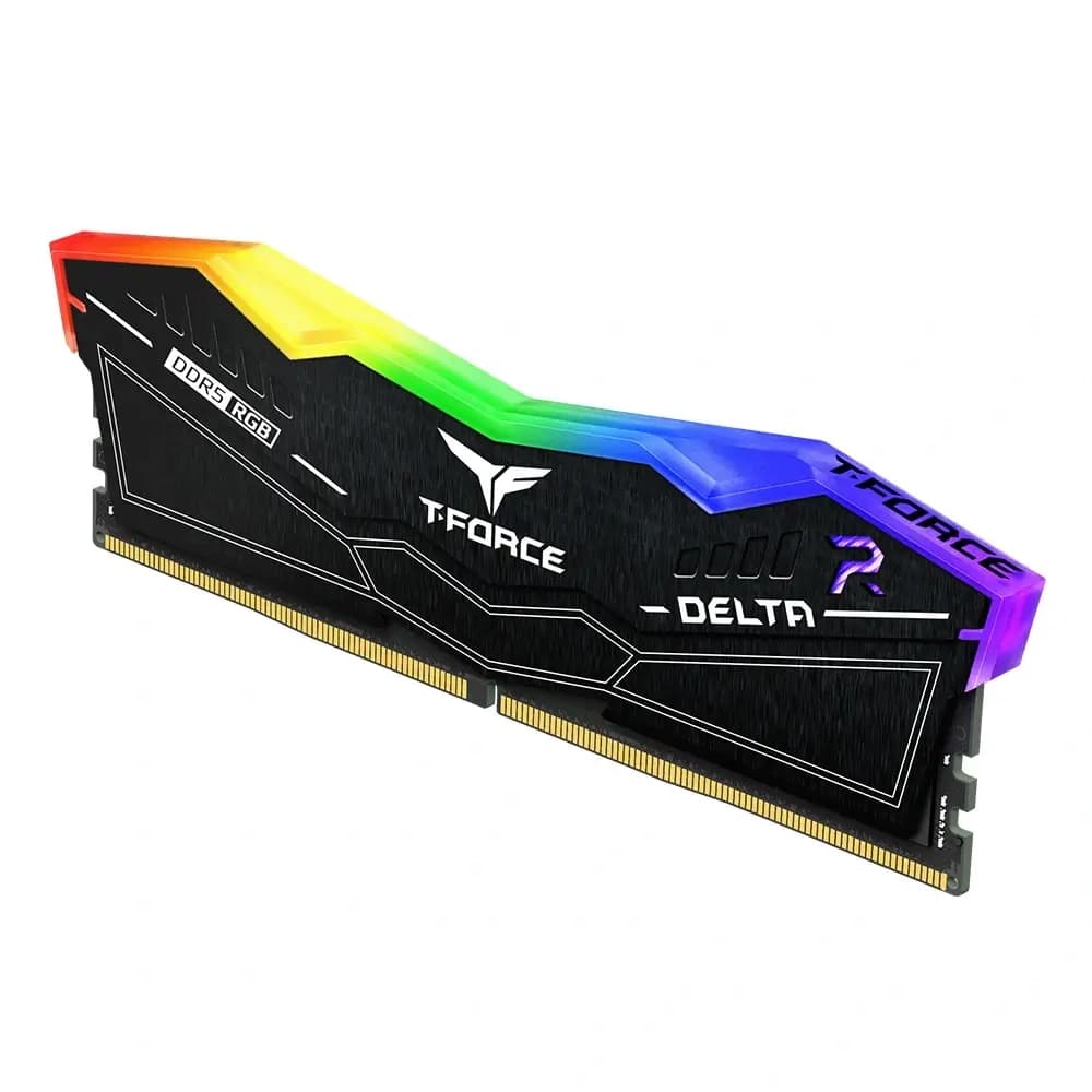 T-FORCE DELTA 16GB 5600MHz RGB DDR5 PC RAM BLACK