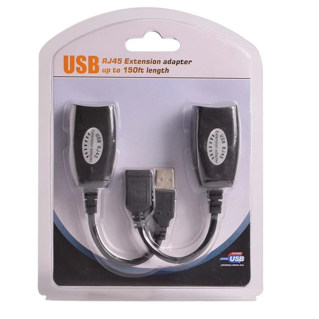 محول تمديد USB عبر RJ45 يصل طوله إلى 150 قدمًا
