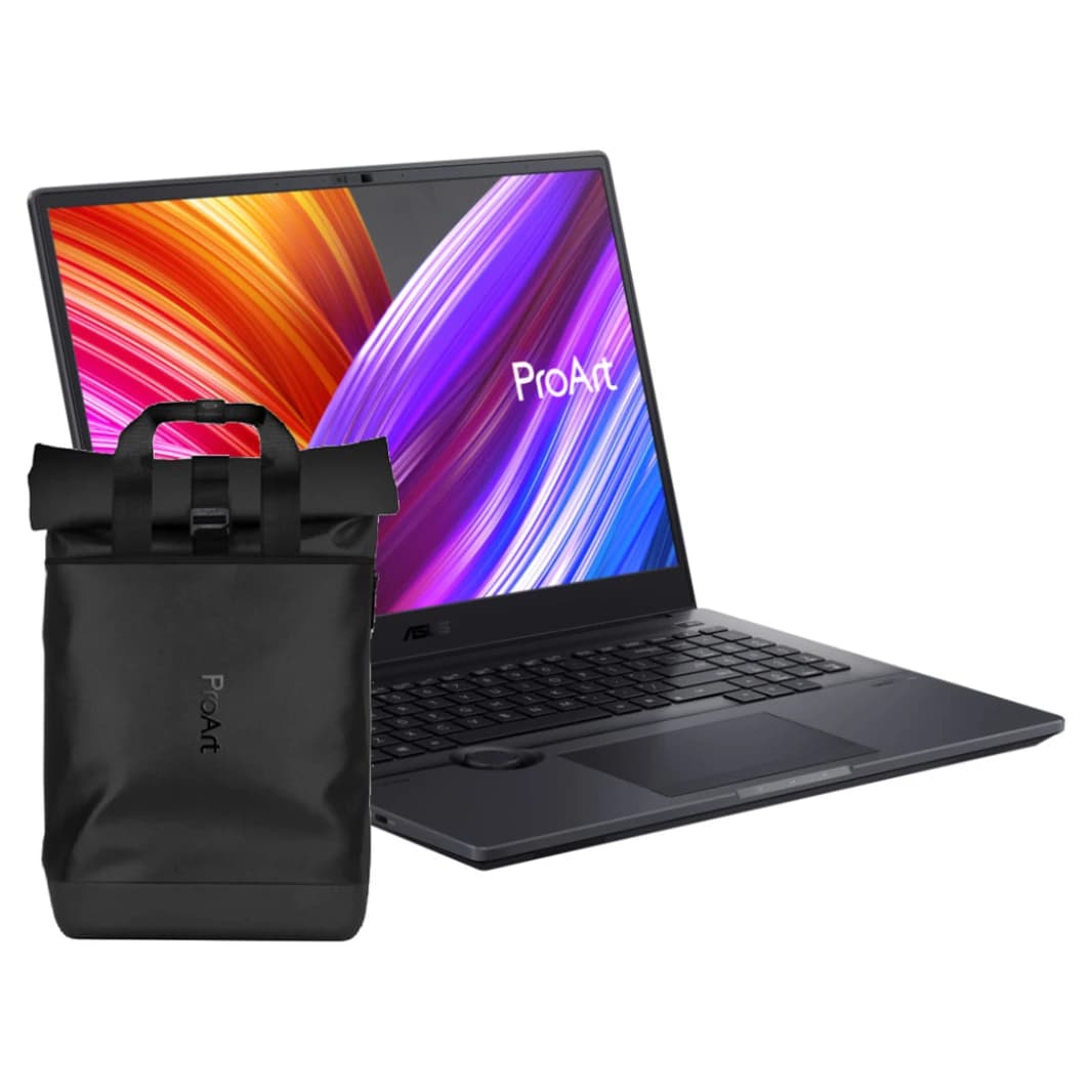 لاب توب ASUS ProArt Studiobook 16 - Ryzen 7 5800H، RTX 3050TI، شاشة OLED بدقة 4K