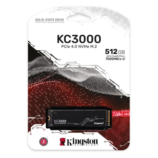 كينغستون KC3000 M.2 2280 512GB PCIe 4.0 x4 NVMe SSD