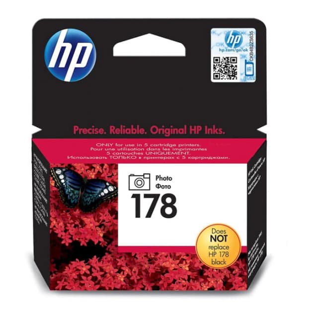 خرطوشة الحبر الأسود الأصلية HP 178 Photo (CB317HE)