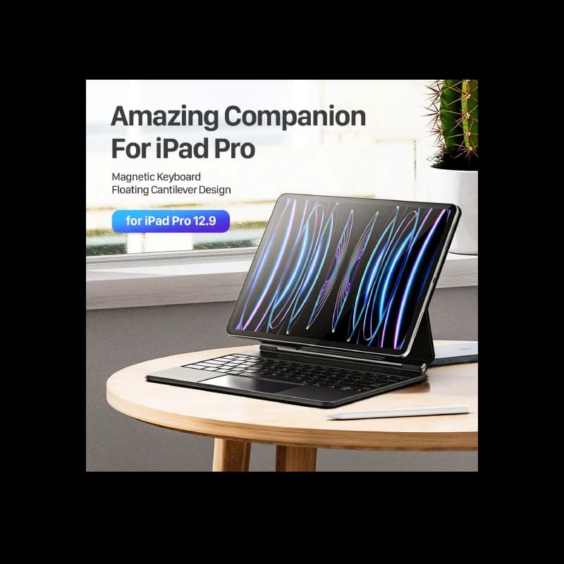لوحة مفاتيح مغناطيسية DUX Ducis لجهاز iPad 12.9