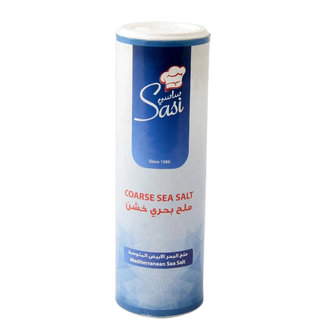 ساسي ملح بحر خشن 650 غرام
