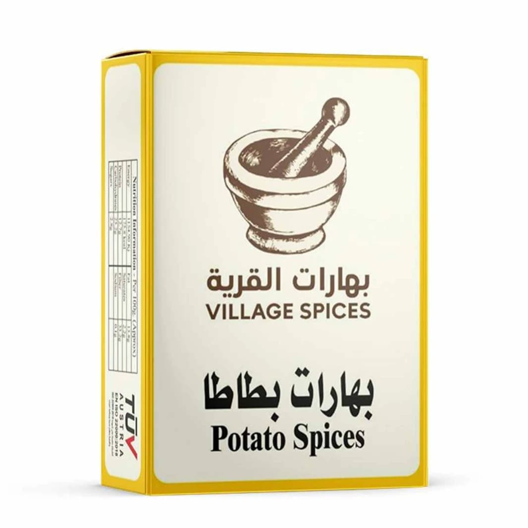 القرية بهارات بطاطا 80 غرام