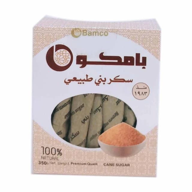 بامكو سكر بني اكياس 350 غرام