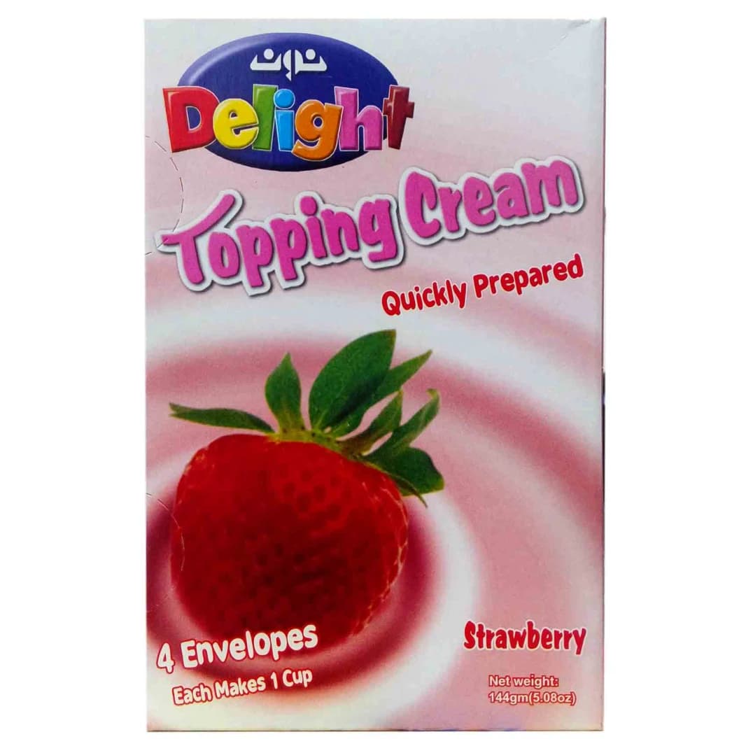 Noon Delight Cream & Strawberry 144g