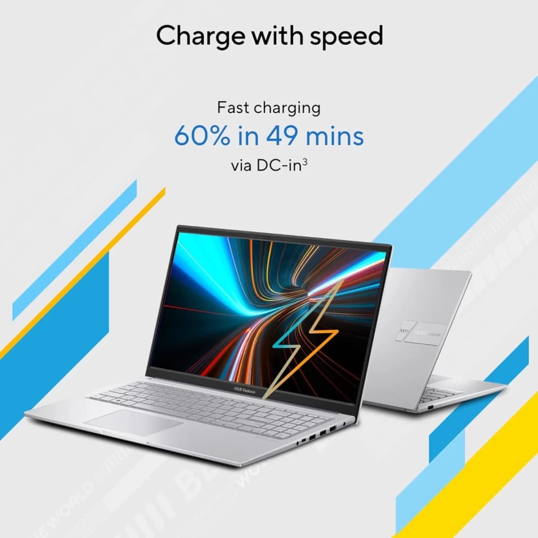 ASUS NEW Vivobook 15 (2023) X1504VA جديد، معالج Intel Core i5 من الجيل الثالث عشر، 10 أنوية، رفيع وخفيف الوزن، درجة عسكرية - فضي