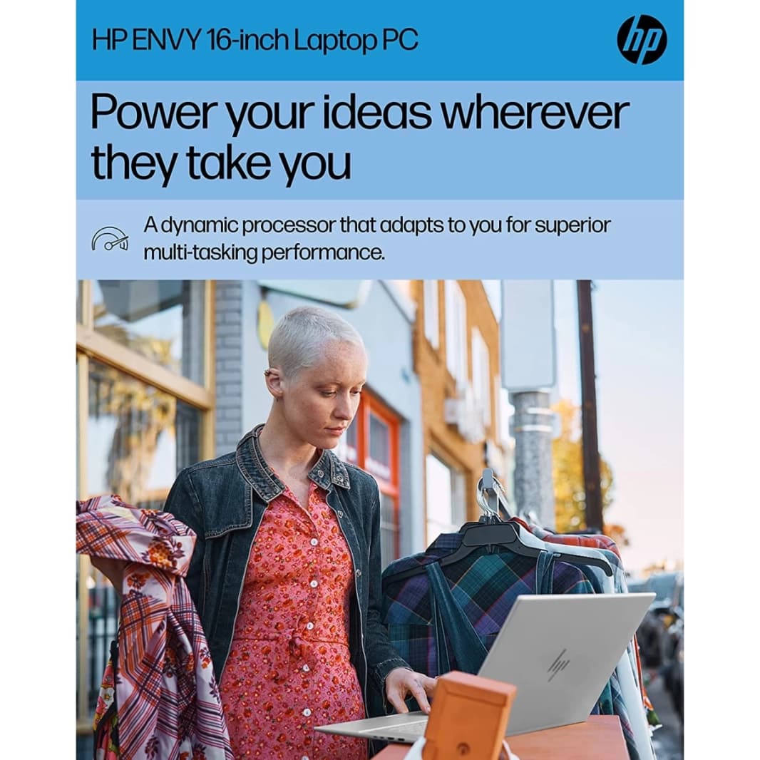 HP ENVY 16 (2022) 16-h0000ne NEW 12Gen Intel Core i9 14-Cores w/ RTX 3060 & 2K sRGB 100% 120Hz Display