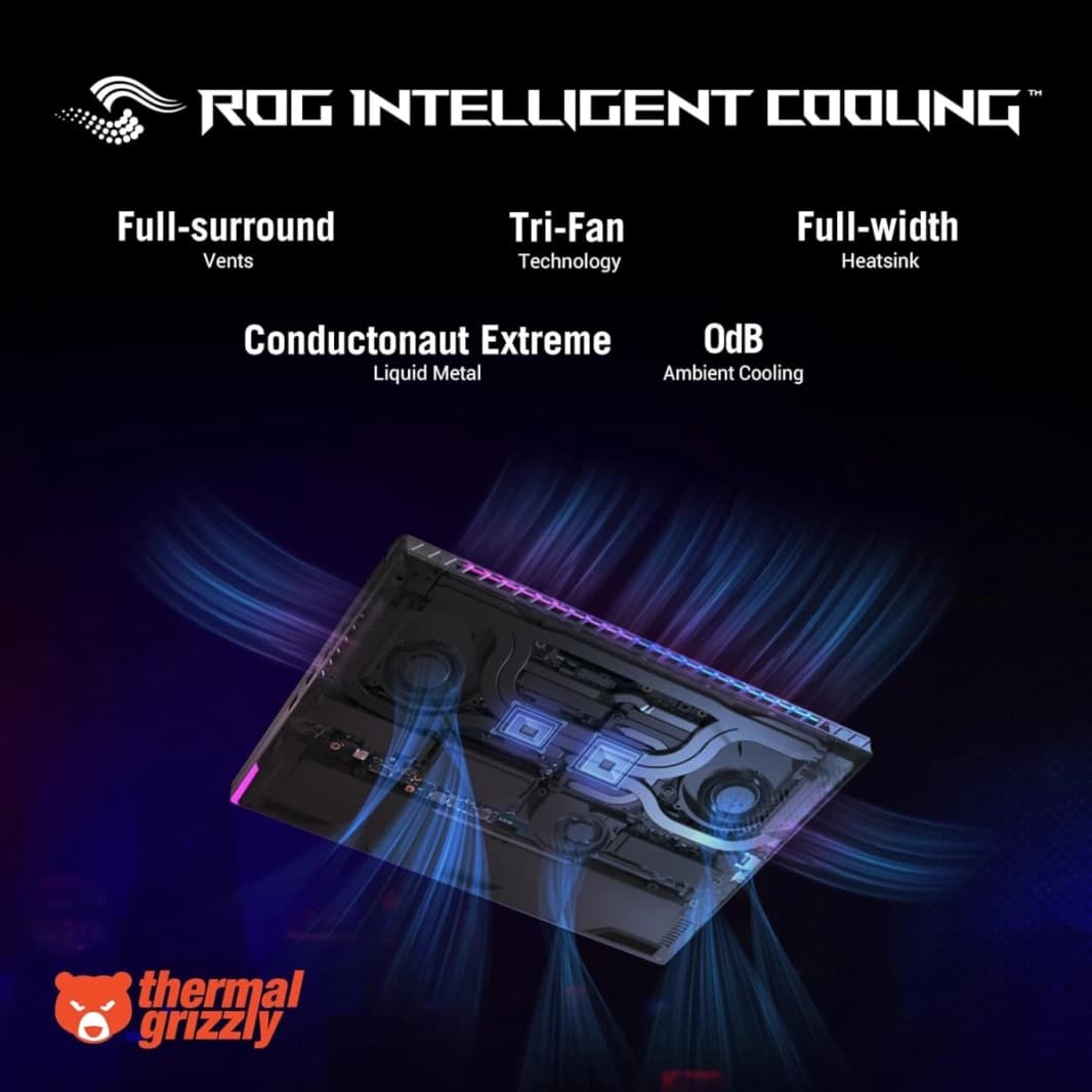 ASUS ROG Strix Scar 16 (2024) G634JZR جديد من الجيل الرابع Intel Core i9 14900HX 24-Cores مع Nvidia RTX 4080 12GB DDR6 وشاشة 2.5K IPS HDR 240Hz - أسود
