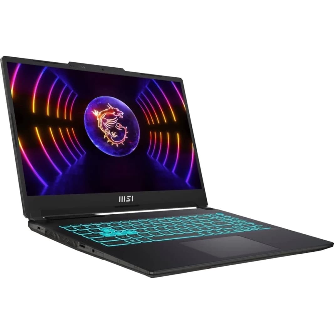 كمبيوتر MSI Cyborg 15 A13VF Gaming (2023) من الجيل الثالث Intel Core i7 10-Cores مع شاشة Nvidia RTX 4060 8GB و144Hz - رمادي