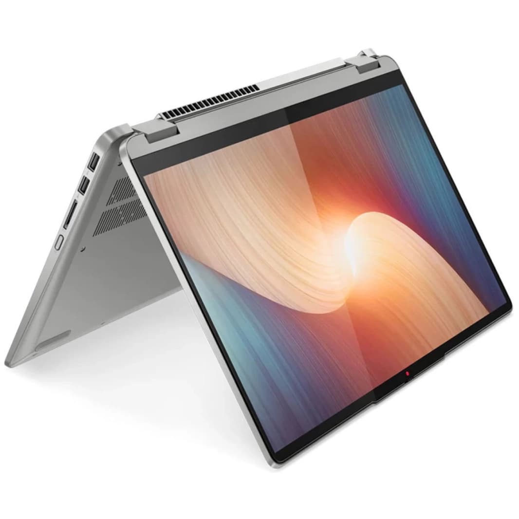 جهاز Lenovo NEW Flex 5 (2023) Intel Core i3 6-Cores 2-in-1 بتصميم أنيق وديناميكي مع شاشة تعمل باللمس بزاوية 360 درجة - رمادي سحابي