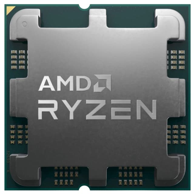 معالج AMD RYZEN 7 7700 ثماني النواة بسرعة 3.8 جيجاهرتز (5.3 جيجاهرتز كحد أقصى) وذاكرة تخزين مؤقتة 32 ميجابايت AM5 لسطح المكتب، علبة
