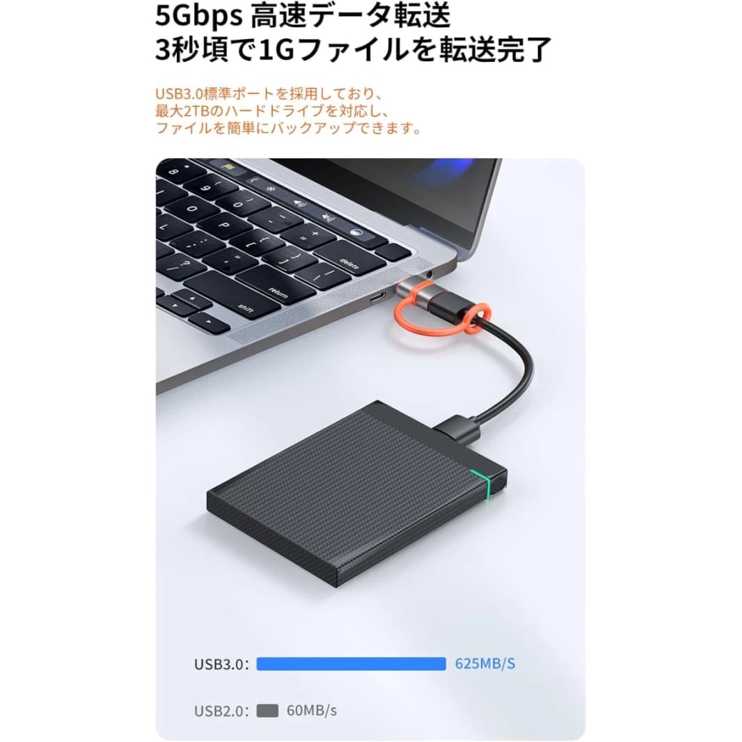محول Mcdodo OT-3810 USB إلى A 3.0 إلى USB-C بسرعة نقل بيانات عالية 5 جيجابت في الثانية متوافق مع OTG بتصميم حزام خارجي من السيليكون من سبائك الألومنيوم