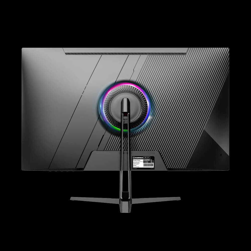 شاشة GameMax GMX24F200 مقاس 24 بوصة وسرعة 1 مللي ثانية ودقة FHD وتردد 200 هرتز مسطحة