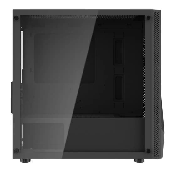 حافظة كمبيوتر DARKFLASH AL390 MATX/ITX مزودة بألواح زجاجية مقسّاة ومنفذ USB 3.0 وحافظة كمبيوتر للألعاب - باللون الأسود
