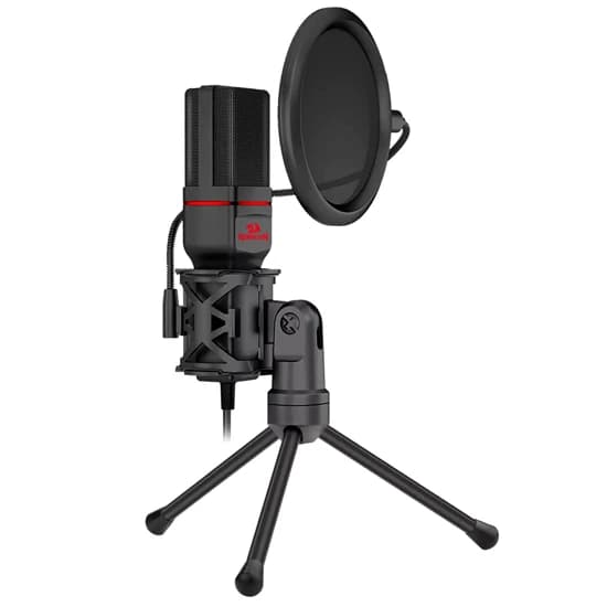 طقم ميكروفون REDRAGON SEYFERT GM100 STUDIO مقاس 3.5 مم