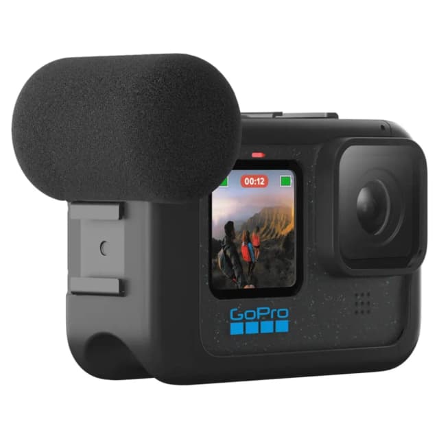 تعديل الوسائط لكاميرات الحركة GoPro 13/12/11/10/9 - ميكروفون اتجاهي ومنافذ وسائط