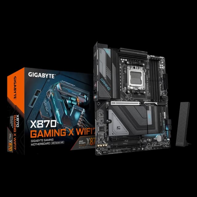 GIGABYTE X870 GAMING X WIFI7 & BLUETOOTH DDR5 MOTHERBOARD - for AMD