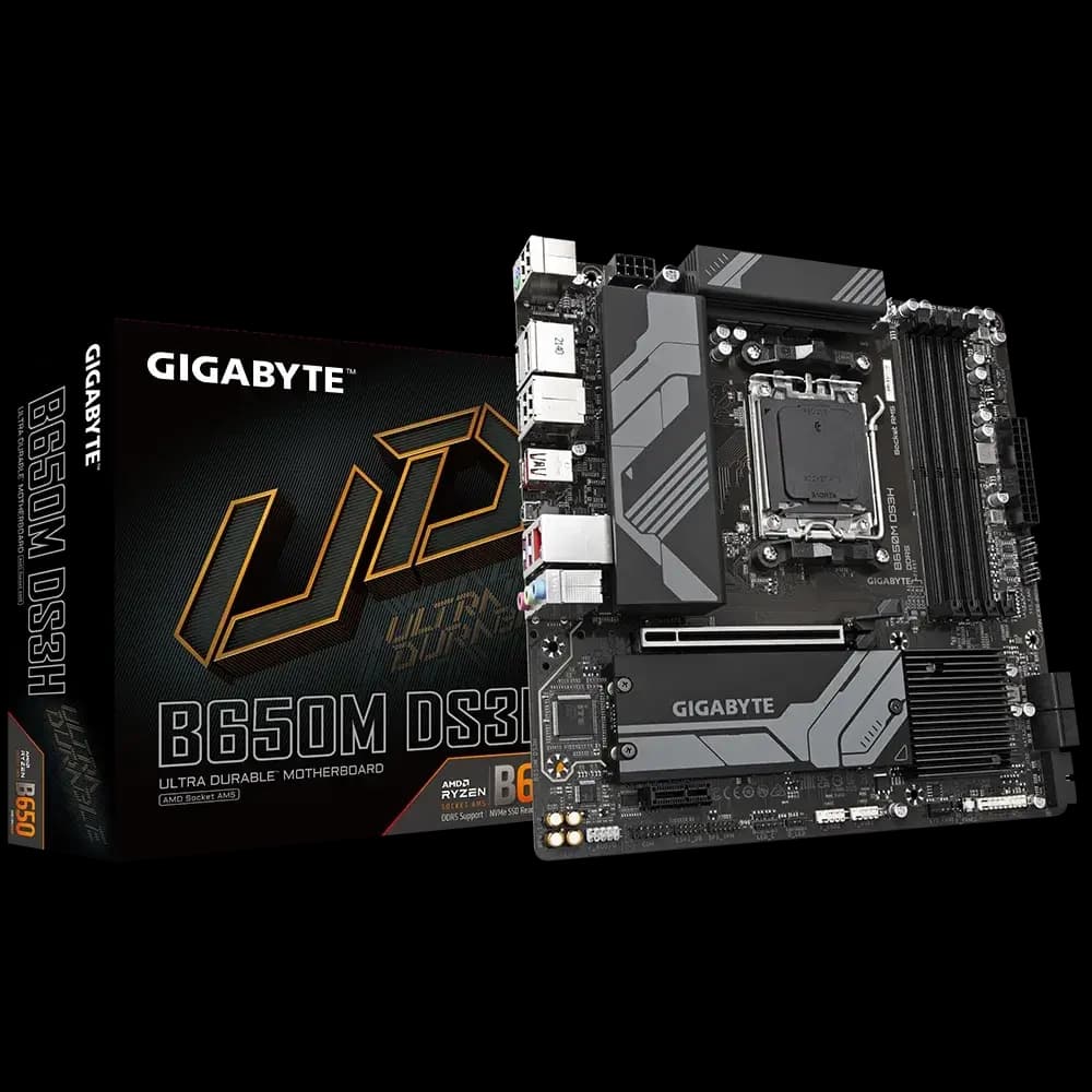 GIGABYTE B650M DS3H DDR5 Motherboard - For AMD