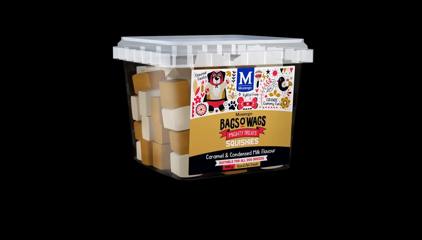 Montego Squishies Caramel And Condensed Milk Flavor 400 Gm