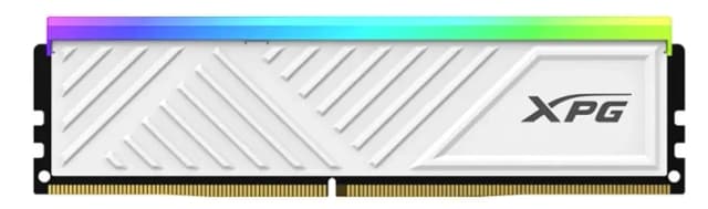 ذاكرة وصول عشوائي ADATA XPG SPECTRIX D35G سعة 8 جيجابايت وتردد 3600 ميجاهرتز DDR4 RGB - باللون الأبيض
