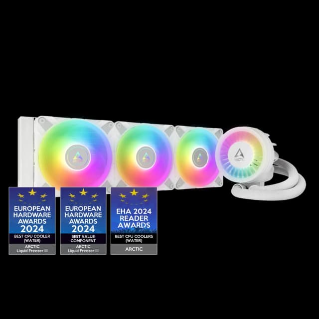 مبرد سائل ARCTIC Liquid Freezer III 360 A-RGB متعدد الإمكانيات لوحدة المعالجة المركزية - أبيض