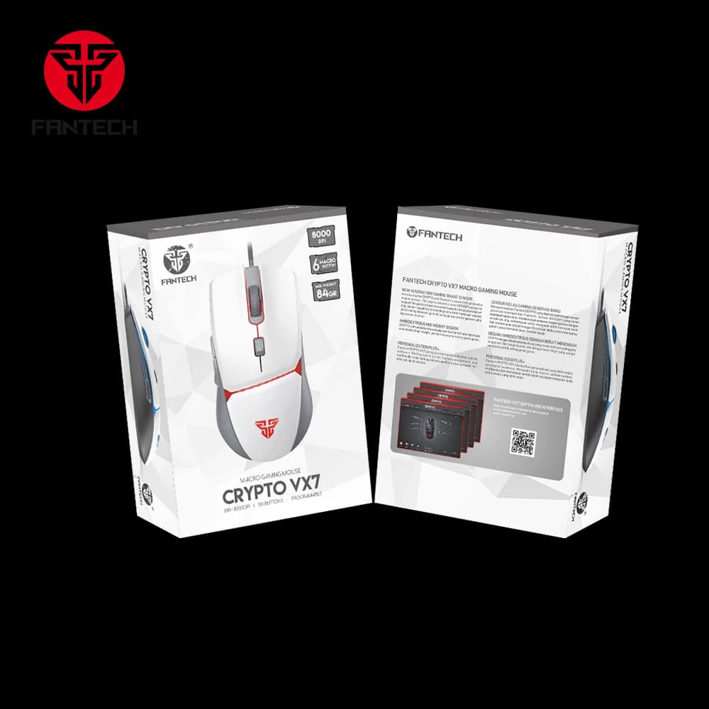 ماوس الألعاب FANTECH CRYPTO VX7 MACRO