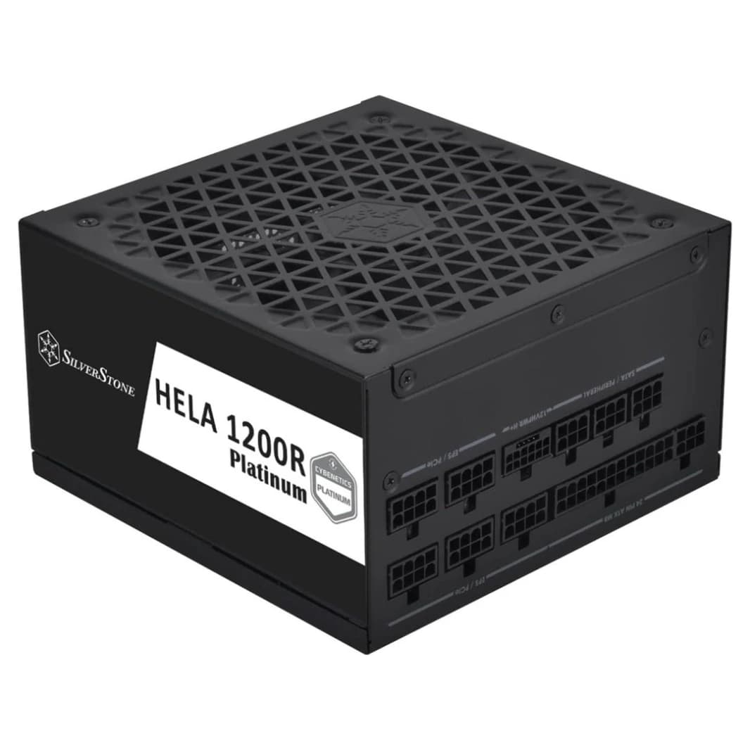 SilverStone HELA 1200R Platinum: مصدر طاقة كامل معياري بقوة 1200 واط 80 Plus Platinum