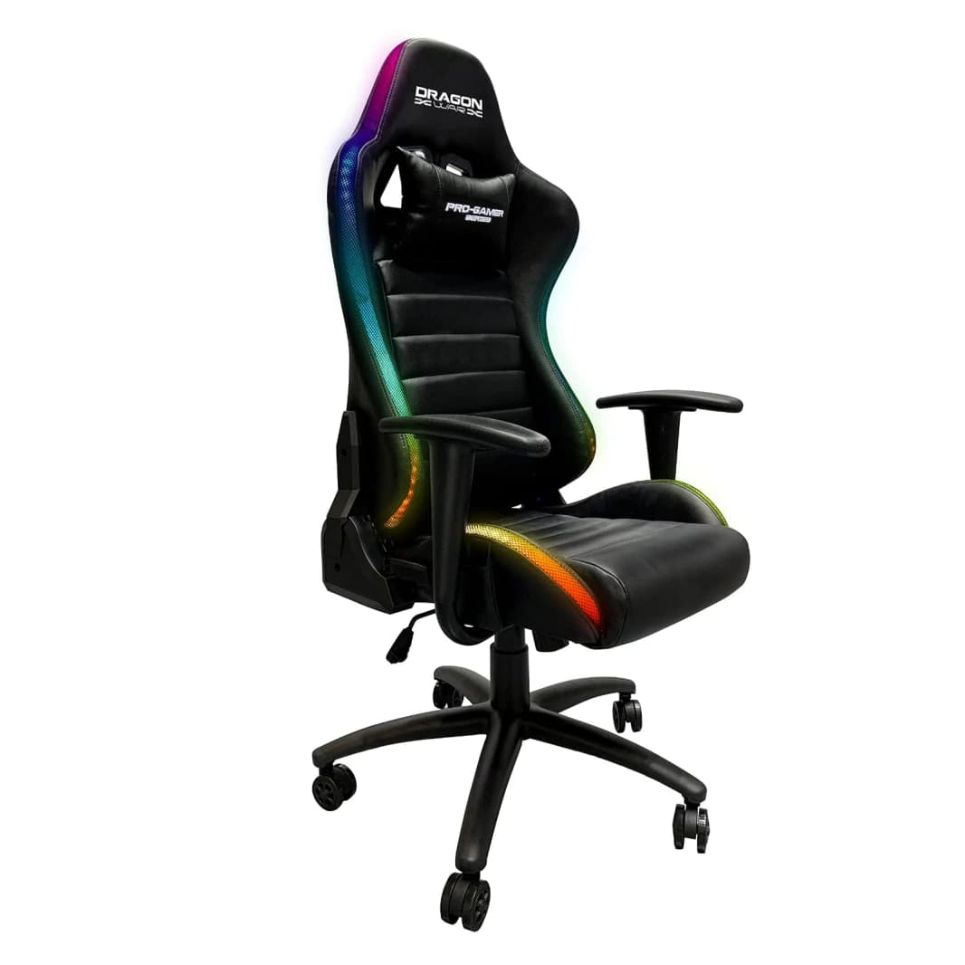 كرسي الألعاب DRAGONWAR GC-015 بتأثير إضاءة RGB