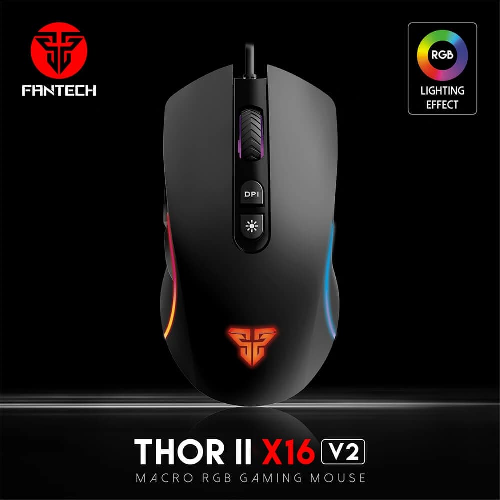 ماوس الألعاب FANTECH X16 THOR II V2 RGB
