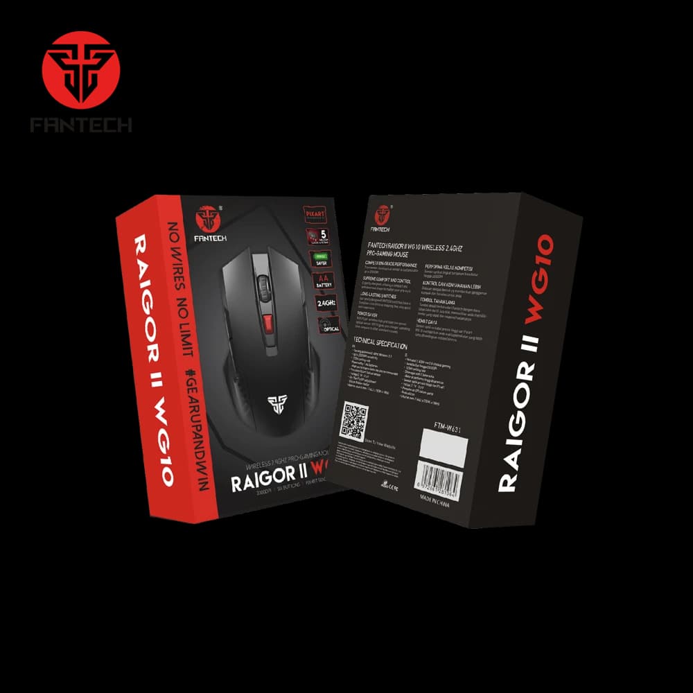 ماوس الألعاب اللاسلكي Raigor II WG10 من Fantech