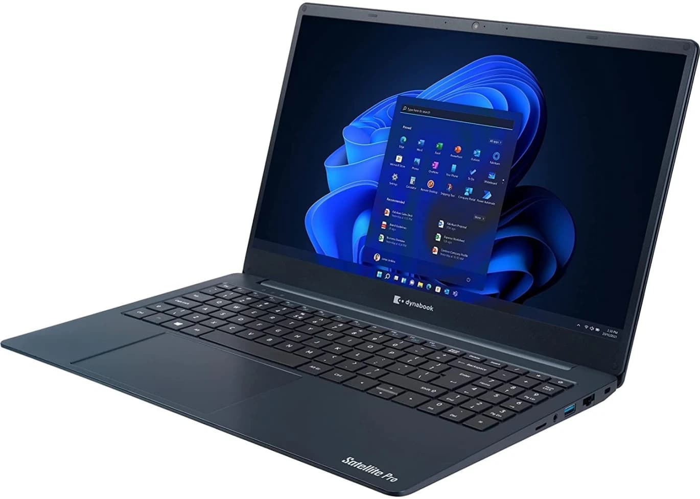 Dynabook Satellite Pro C50-J-12R inte® 11th Gen Core I5-1135G7 ، 16 GB DDR4 ، 256 GB NVME® SSD ، Intel® IRIS® XE Graphics ، 15.6 TN 1366 x 768 (HD) ، Windows 10 Pro-Dark Blue Pro-