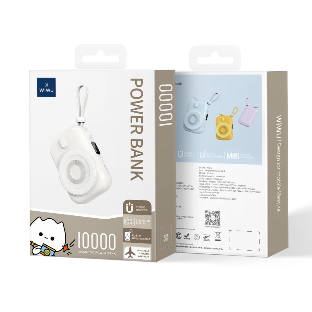 Wi-P041 Snail Magentic Power Bank