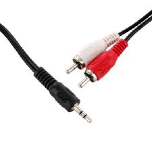 Cable Audio, 3.5mm to 2RCA, 25m