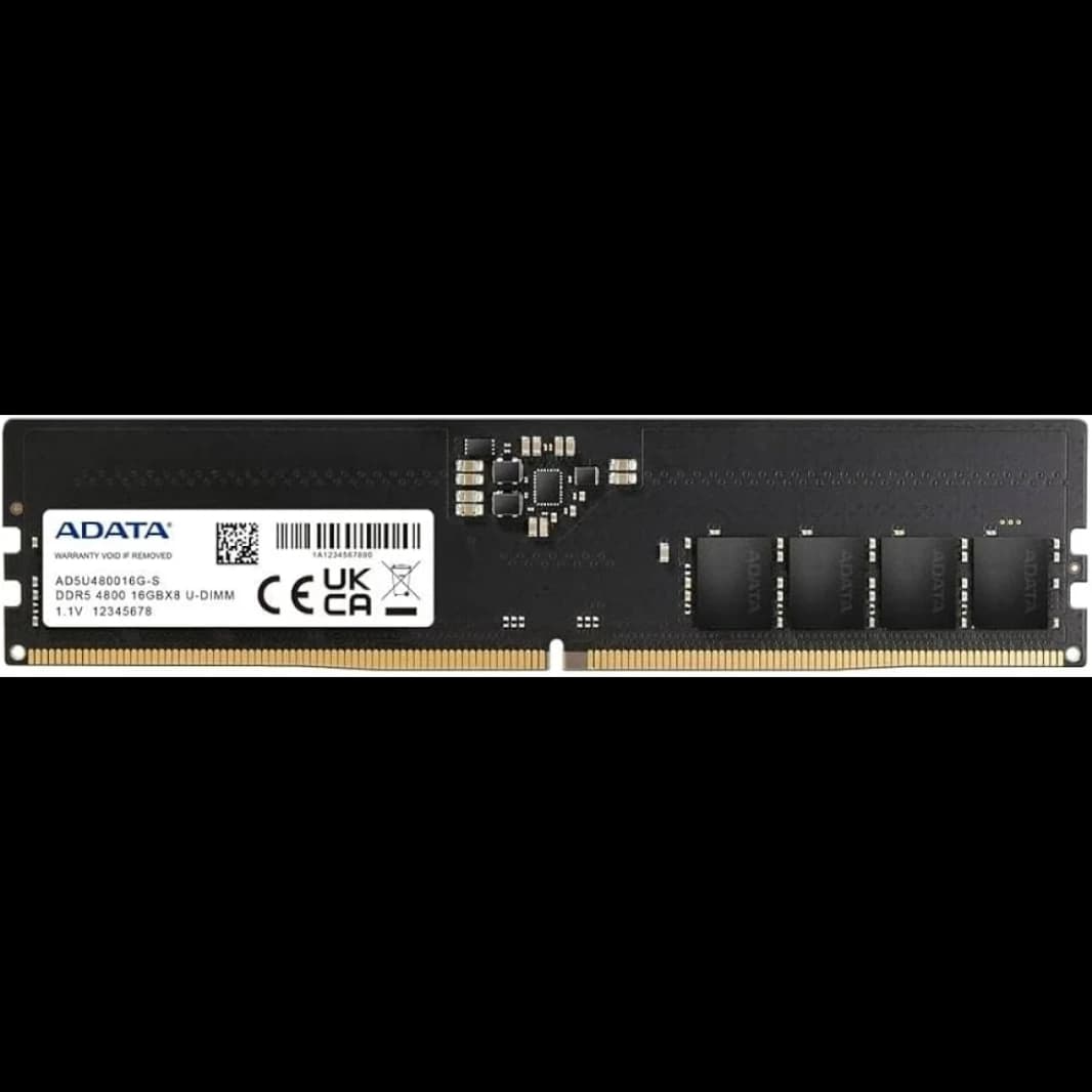 ذاكرة ADATA DDR5 U-DIMM سعة 32 جيجابايت 4800