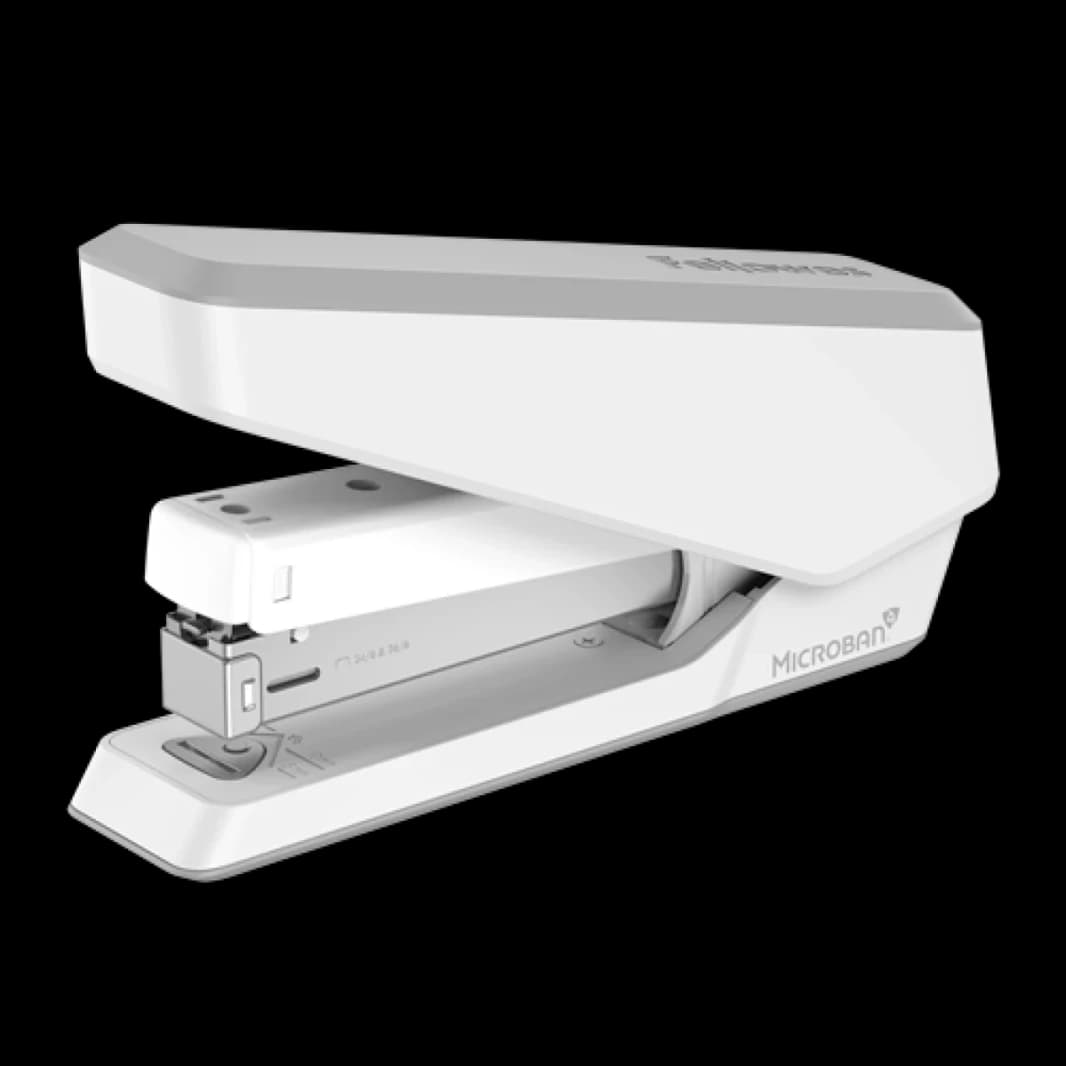 دباسة Fellowes LX850 EasyPress Full Strip بسعة 25 ورقة، باللون الأبيض