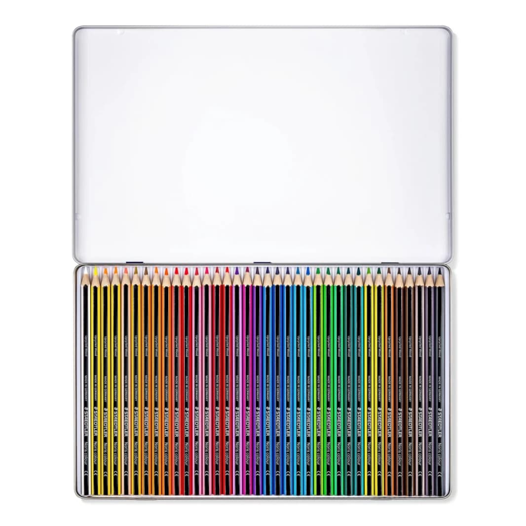 Staedtler Metal case Pencils colors pack of 36