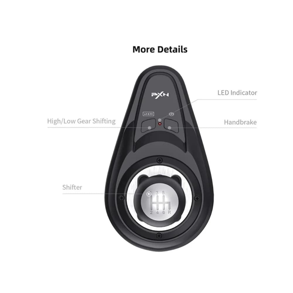 PXN V12 Lite Racing Teenering Wheel