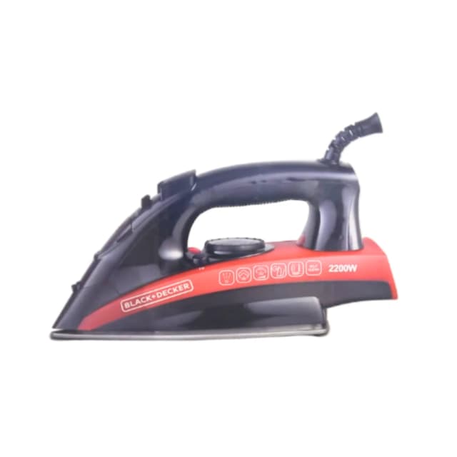 Black & Decker 2200 واط من الحديد البخاري مع soleplate غير لاصقة
